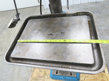 Rockwell Delta 17-600 Drill Press 17" #2 Morse Taper 5" Stroke 3/4 HP 230/460V