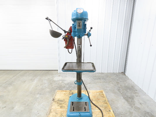 Rockwell Delta 17-600 Drill Press 17" #2 Morse Taper 5" Stroke 3/4 HP 230/460V