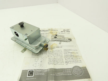 Cleveland Controls AFS-460 Adjstble Set Point Pressure Sensing Switch Man Reset