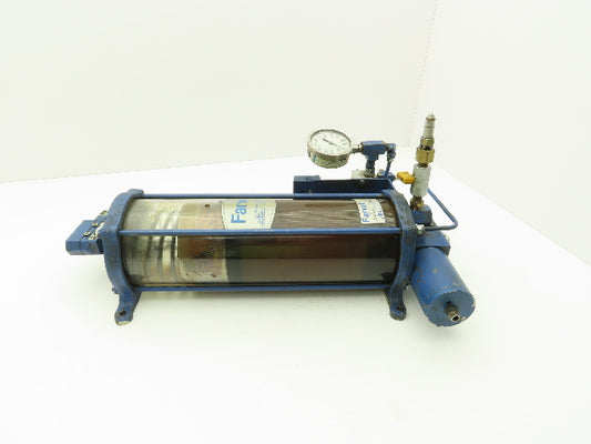 Cleveland Gear Farval TS30FKGXA Pneumatic Grease Pump Lubricator 5 Liter