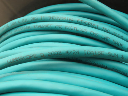 Commscope Sun & Oil Res II Cat 5E Twisted Wire Cable 24 AWG Multi-Conductor 245'