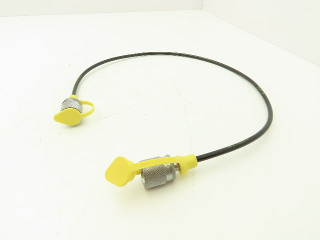 Stauff-Test DN2 630/2 Hydraulic Test Coupling Hose M16 Female 26"L