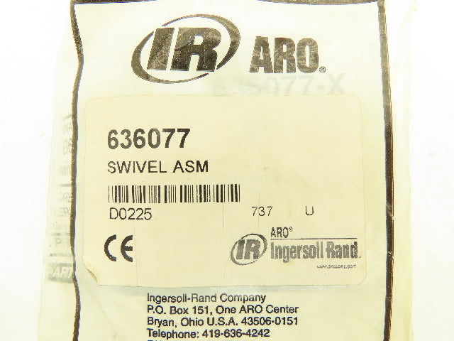 ARO 636077 High-Pressure Grease Swivel ASM