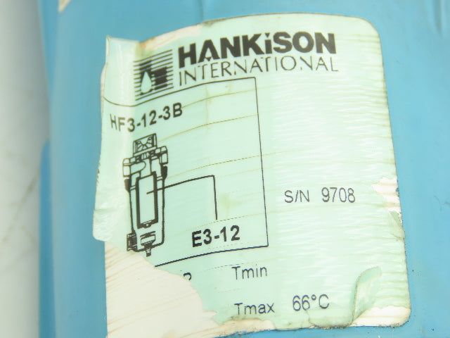 Hankison Oil Removal Filter 250PSI 1/2" NPT