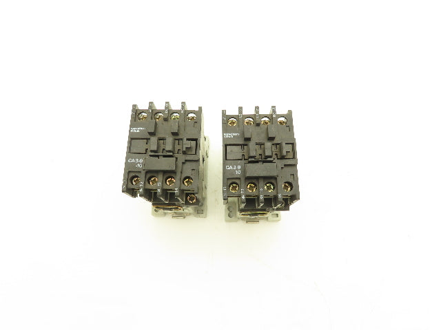 Sprecher+Schuh CA3-9-10 Motor Starter Overload Relay 600VAC 24A 7.5HP Lot of 2