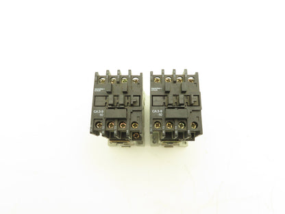 Sprecher+Schuh CA3-9-10 Motor Starter Overload Relay 600VAC 24A 7.5HP Lot of 2