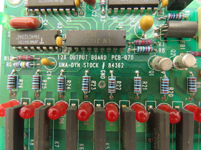 Una-dyn 84362 12X Output Board PCB-070