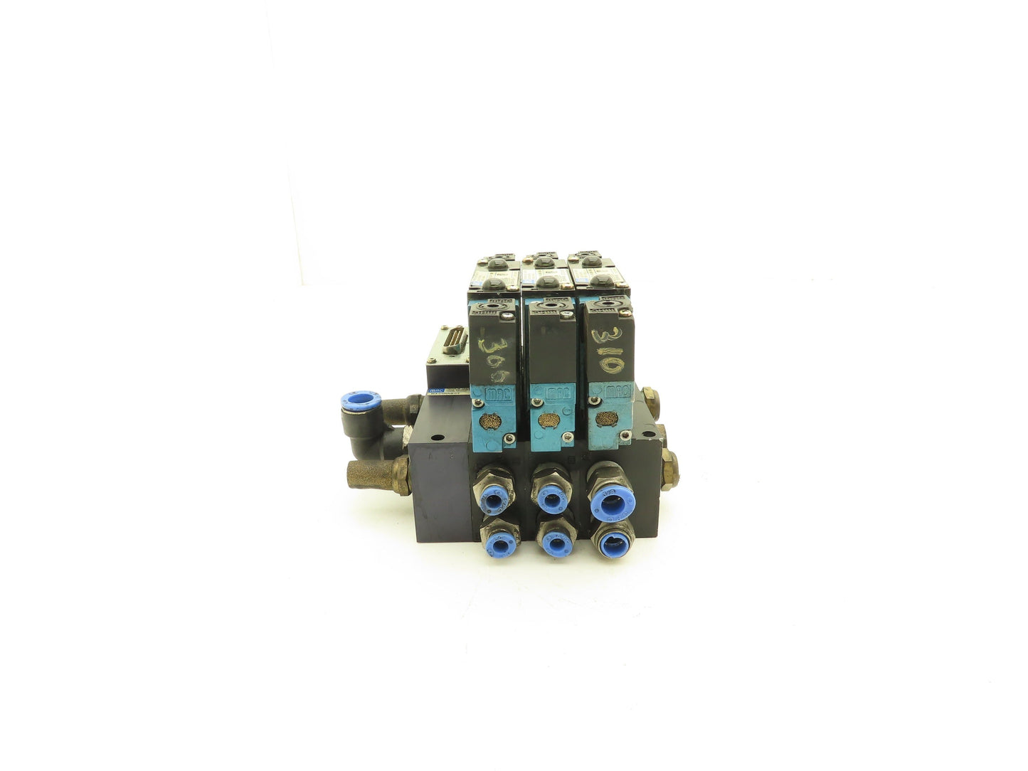 MAC MAConnect 3-Station Solenoid Valve Serial Manifold DeviceNet 24VDC 92 Series