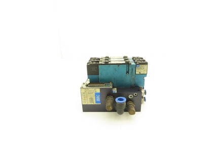 MAC MAConnect 3-Station Solenoid Valve Serial Manifold DeviceNet 24VDC 92 Series