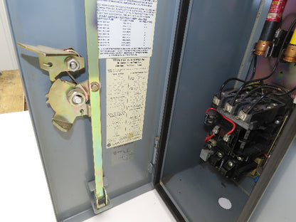 Allen Bradley Size 0 Fusible Combination Motor Starter 5Hp 600V 3PH