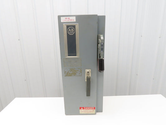 Allen Bradley Size 0 Fusible Combination Motor Starter 5Hp 600V 3PH