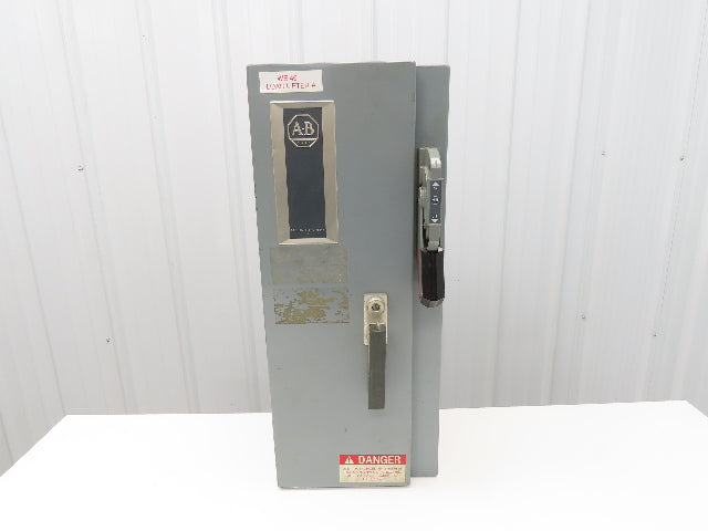 Allen Bradley Size 0 Fusible Combination Motor Starter 5Hp 600V 3PH