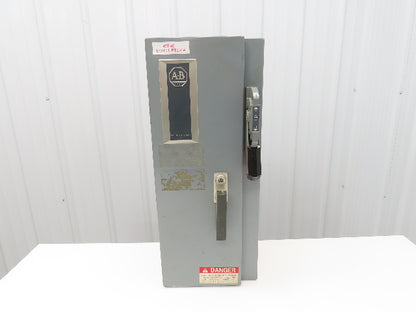 Allen Bradley Size 0 Fusible Combination Motor Starter 5Hp 600V 3PH