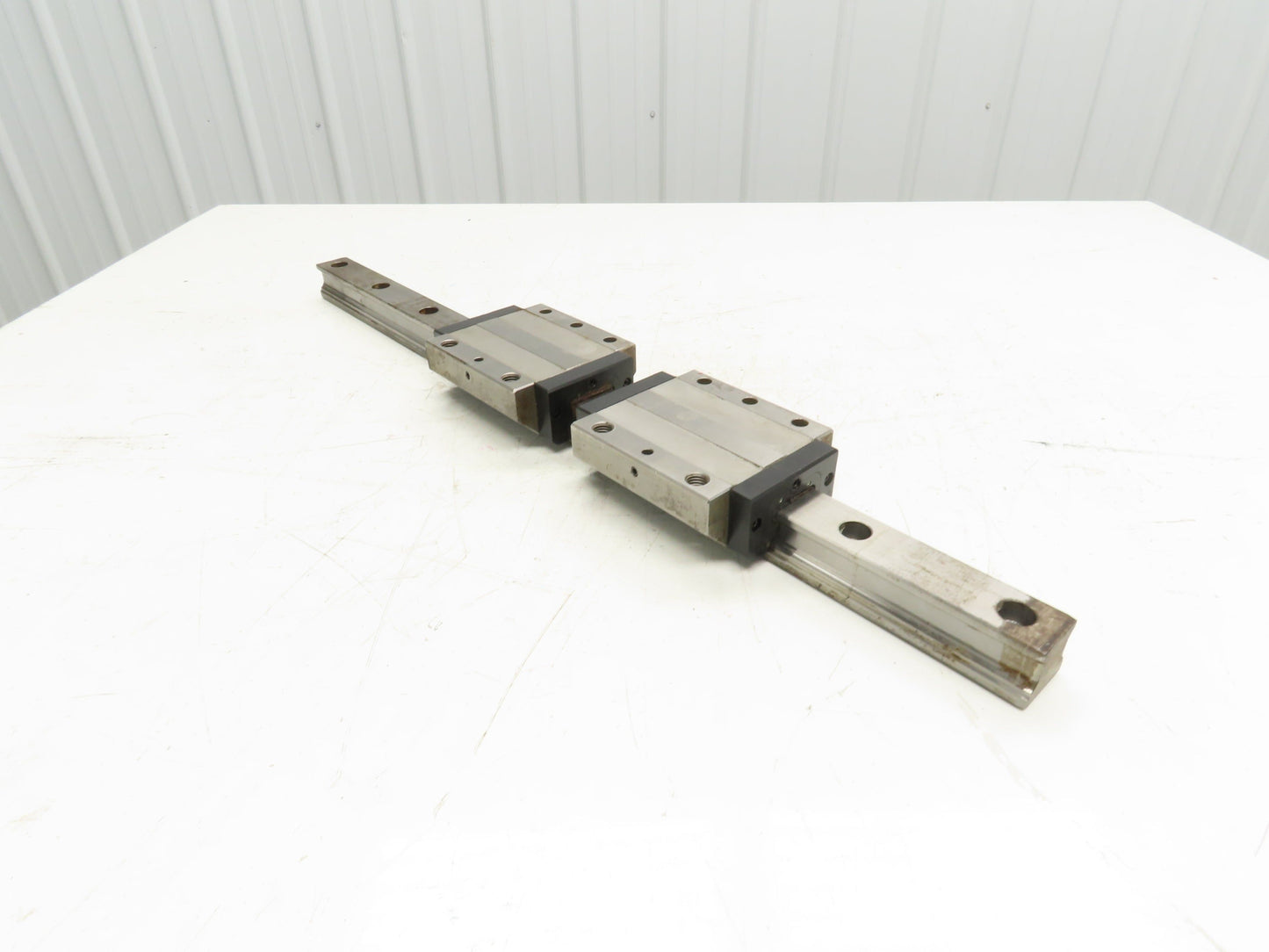 Star 35 Linear Bearing 2-Block LM Guide Rail 34mm x 670mm 26.6"L
