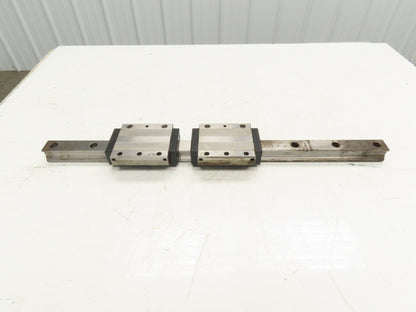 Star 35 Linear Bearing 2-Block LM Guide Rail 34mm x 670mm 26.6"L