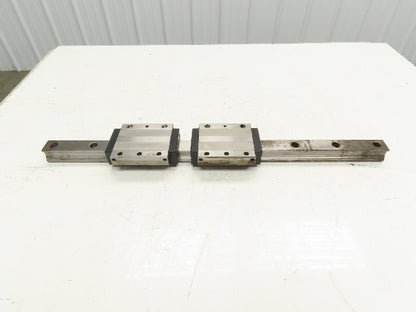 Star 35 Linear Bearing 2-Block LM Guide Rail 34mm x 670mm 26.6"L