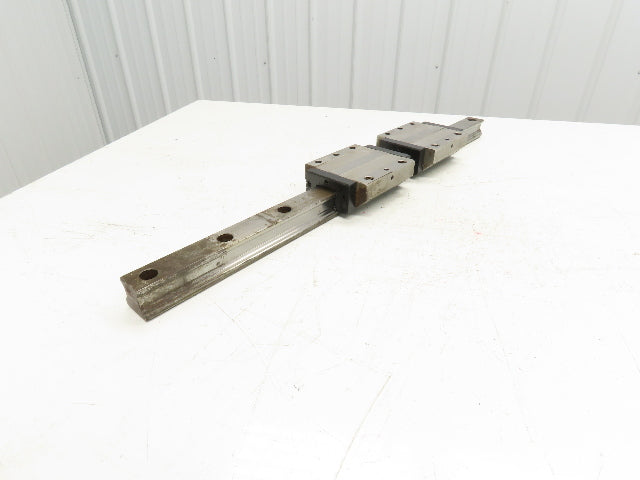 Star 35 Linear Bearing 2-Block LM Guide Rail 34mm x 670mm 26.6"L