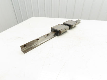 Star 35 Linear Bearing 2-Block LM Guide Rail 34mm x 670mm 26.6"L