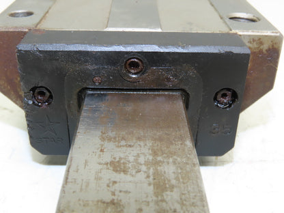 Star 35 Linear Bearing 2-Block LM Guide Rail 34mm x 670mm 26.6"L