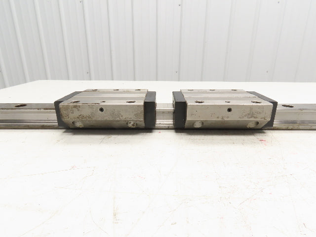 Star 35 Linear Bearing 2-Block LM Guide Rail 34mm x 670mm 26.6"L