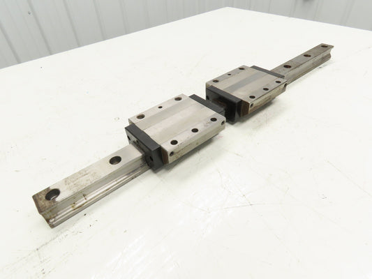 Star 35 Linear Bearing 2-Block LM Guide Rail 34mm x 670mm 26.6"L