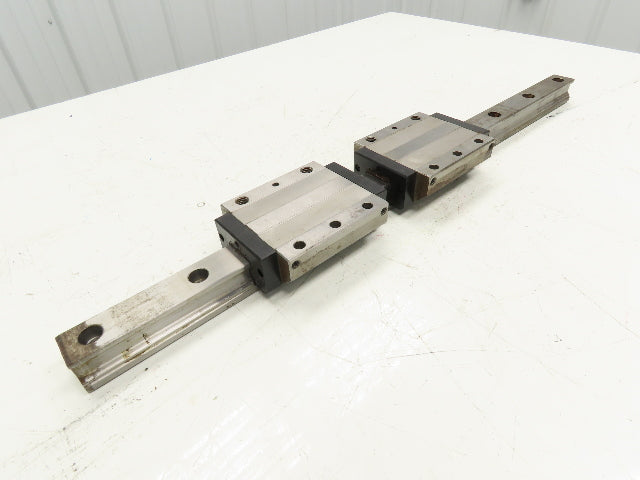 Star 35 Linear Bearing 2-Block LM Guide Rail 34mm x 670mm 26.6"L