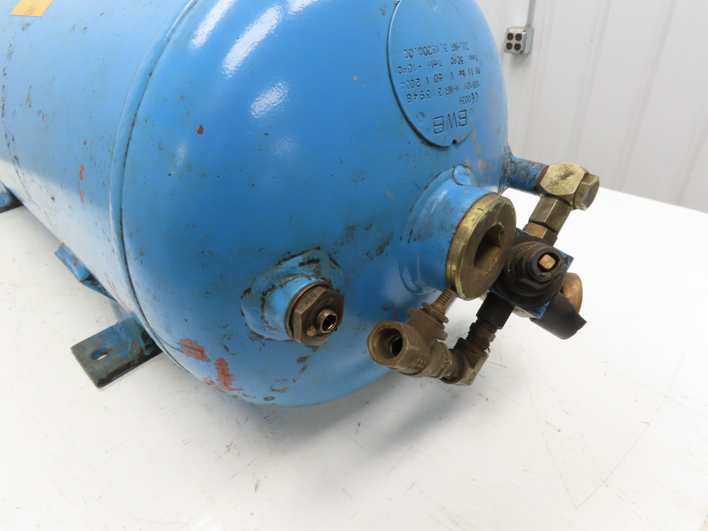 Hylatechnik Portable Hydraulic Oil Tank Vessel 12 Gal Steel Reservoir