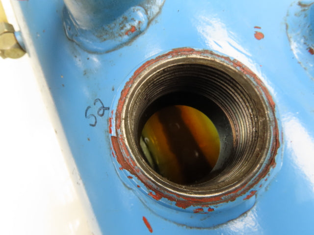 Hylatechnik Portable Hydraulic Oil Tank Vessel 12 Gal Steel Reservoir