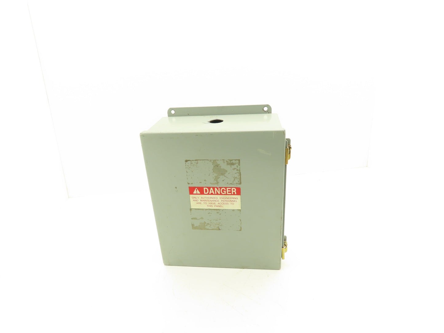 Hoffman 1210 Electrical Enclosure Control Panel with Backplate 12x10x4"