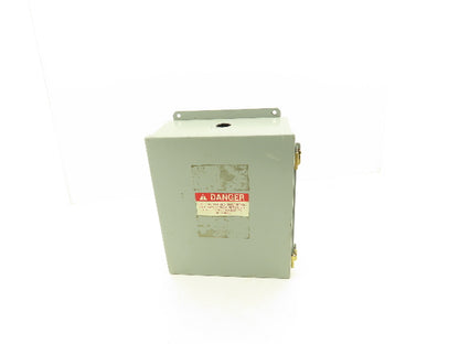 Hoffman 1210 Electrical Enclosure Control Panel with Backplate 12x10x4"