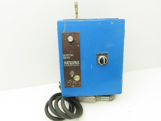 Boston Gear RatioPax RP1 Variable Speed DC Motor Control 115V Input
