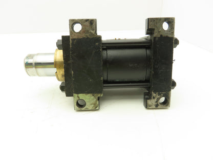 Parker Series 2A Pneumatic Air Cylinder 2.5" Bore 1.25" Stroke Foot Mount