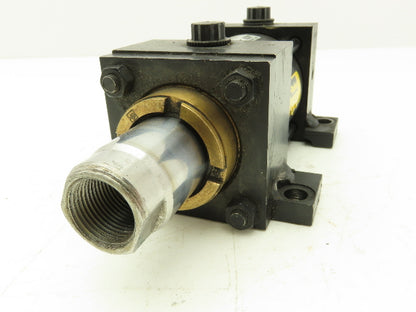 Parker Series 2A Pneumatic Air Cylinder 2.5" Bore 1.25" Stroke Foot Mount