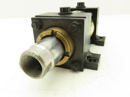 Parker Series 2A Pneumatic Air Cylinder 2.5" Bore 1.25" Stroke Foot Mount