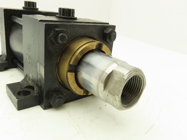 Parker Series 2A Pneumatic Air Cylinder 2.5" Bore 1.25" Stroke Foot Mount