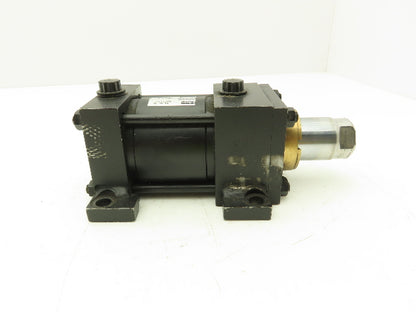 Parker Series 2A Pneumatic Air Cylinder 2.5" Bore 1.25" Stroke Foot Mount