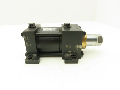 Parker Series 2A Pneumatic Air Cylinder 2.5" Bore 1.25" Stroke Foot Mount