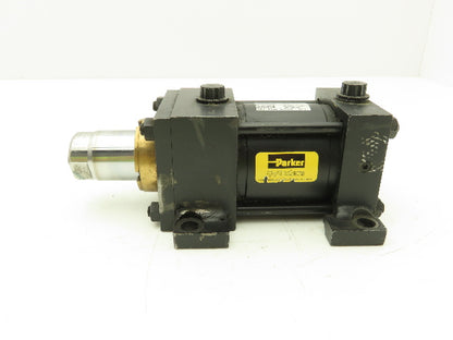 Parker Series 2A Pneumatic Air Cylinder 2.5" Bore 1.25" Stroke Foot Mount