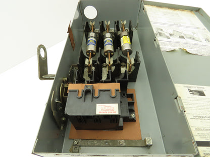 Square D PQ3610G I-Line Busway Unit 100A 480V 60HP 3 Pole 3Ph Fused