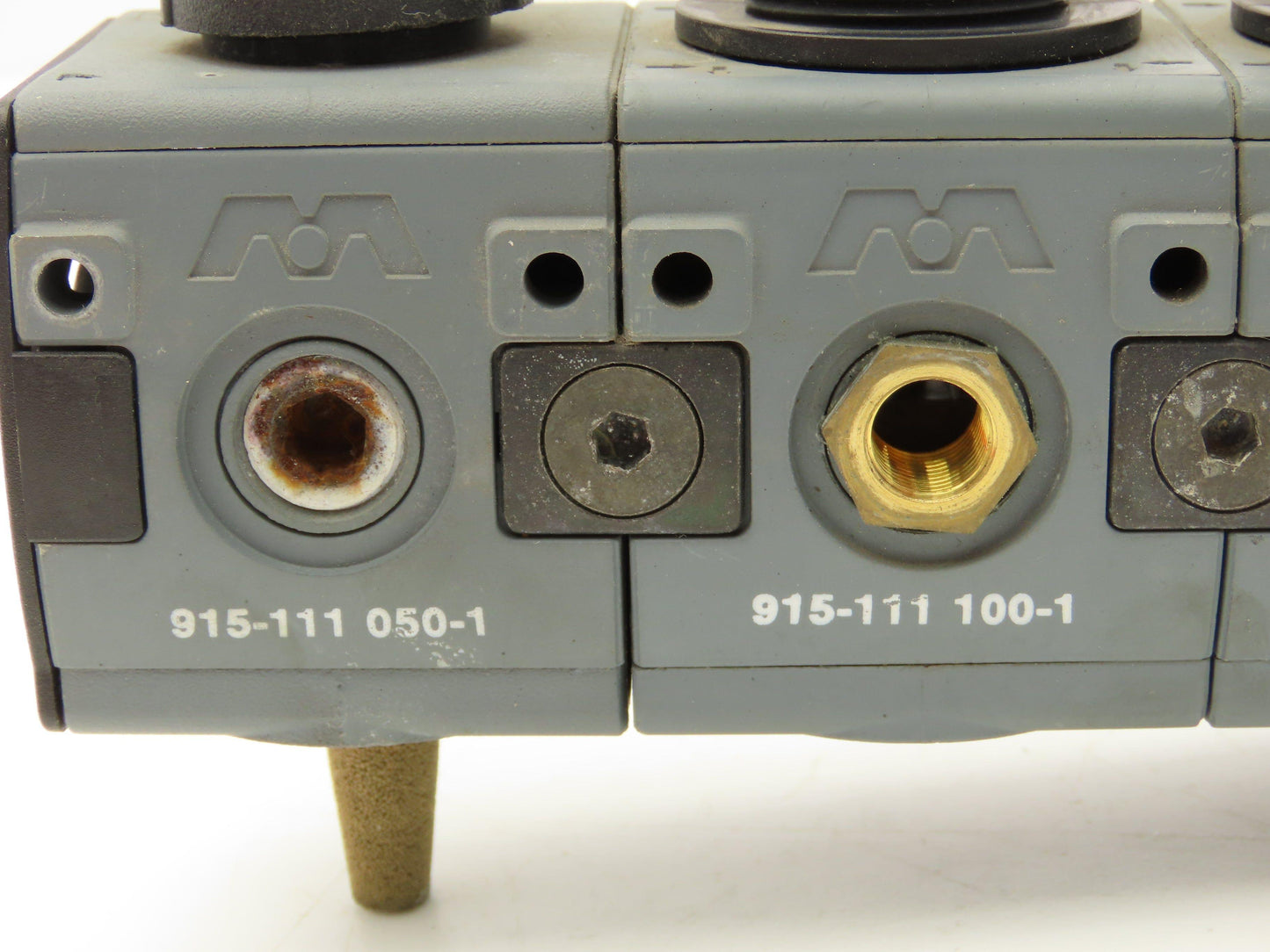 Mecman Pneumatic Pressure Regulator Station 230PSI 1/4"NPT