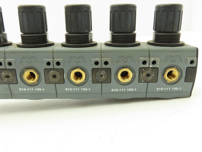 Mecman Pneumatic Pressure Regulator Station 230PSI 1/4"NPT