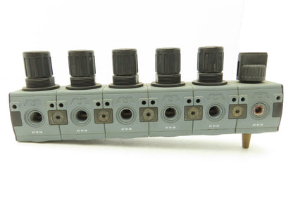 Mecman Pneumatic Pressure Regulator Station 230PSI 1/4"NPT