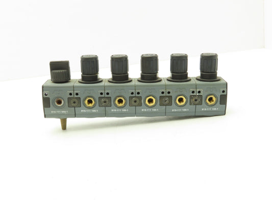 Mecman Pneumatic Pressure Regulator Station 230PSI 1/4"NPT