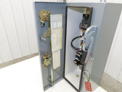 Square D 512-BJB-6-24 Combination Dual Motor Starter 10Hp 3Ph Size 1