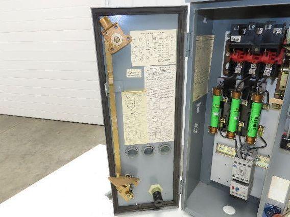Square D 8538SCA24FT Fusible Combination Starter 193-EEDB Heater Size 0 30A 3PH
