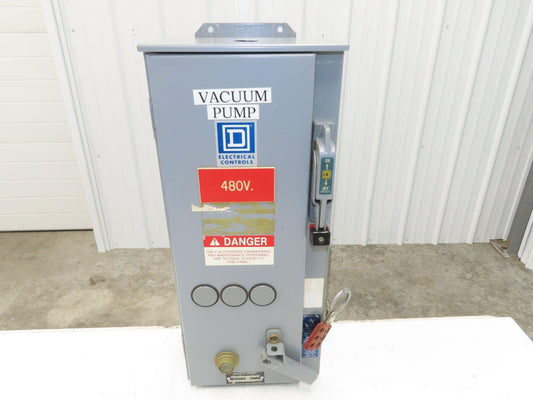 Square D 8538SCA24FT Fusible Combination Starter 193-EEDB Heater Size 0 30A 3PH