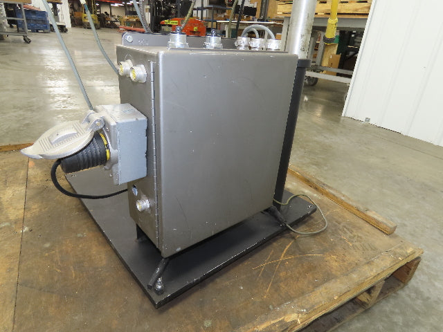 Guhl 3100 Collamat Label Applicator Adjustable Stand Air Blow 2.5" Wide Max