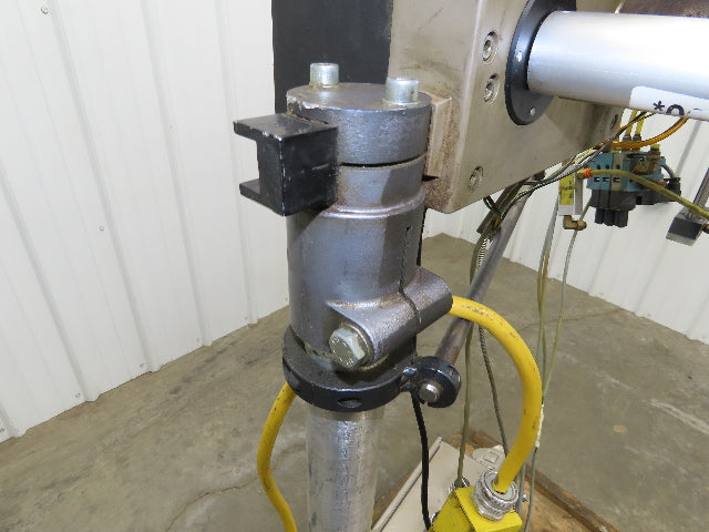 Guhl 3100 Collamat Label Applicator Adjustable Stand Air Blow 2.5" Wide Max