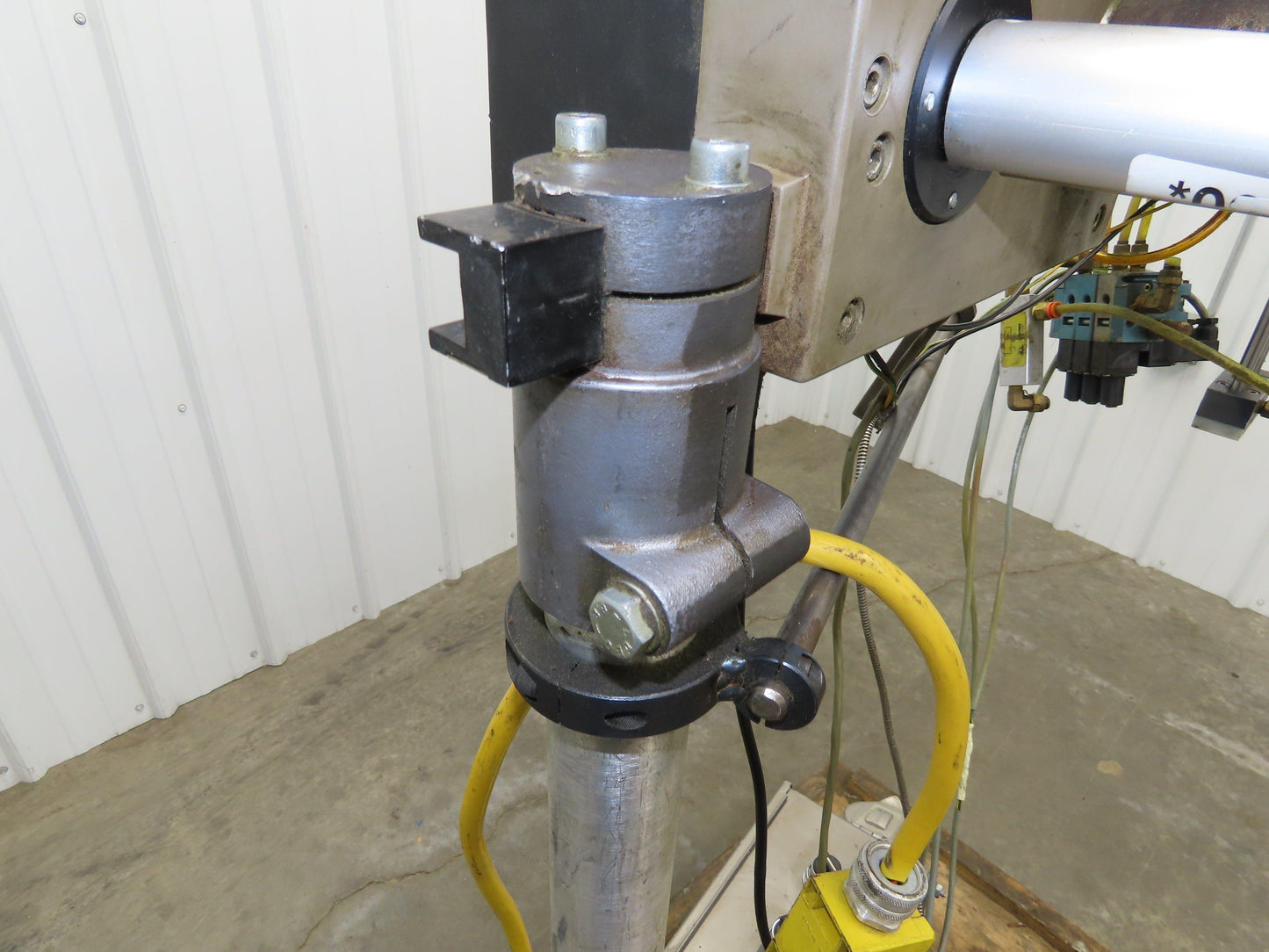 Guhl 3100 Collamat Label Applicator Adjustable Stand Air Blow 2.5" Wide Max