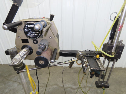 Guhl 3100 Collamat Label Applicator Adjustable Stand Air Blow 2.5" Wide Max